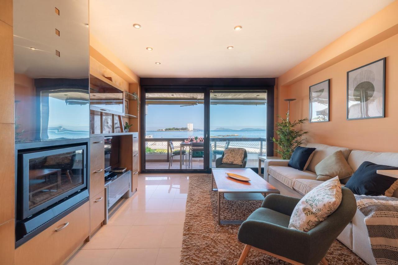 El Balcon De Cies Apartment Vigo Bagian luar foto